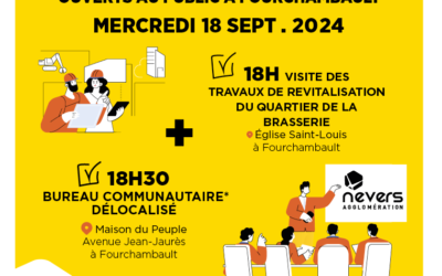 Nevers Agglomération vous invite à 2 évènements exceptionnels à Fourchambault