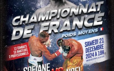 21 déc. : Sofiane Khati défendra son titre de champion de France
