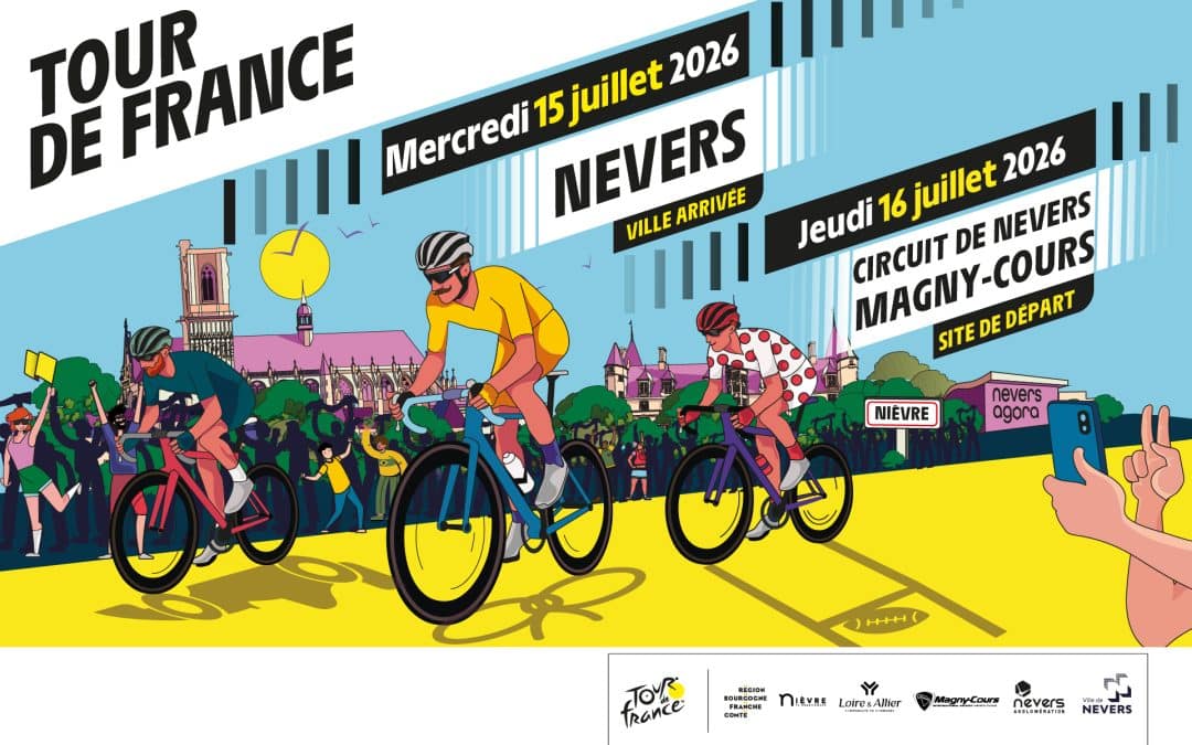 J-150 avant l’arrivée du Tour de France à Nevers !