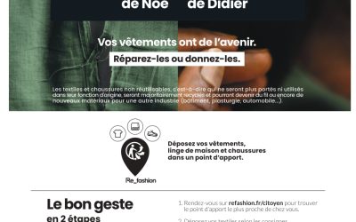 Vêtements, linges, chaussures : adoptons les bons réflexes
